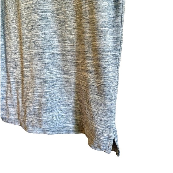 AMERICAN EAGLE OUTFITTERS, MENS SHORT SLEEVE POLO SHIRT IN HEATHER BLUE. SIZE M - Picture 3 of 5